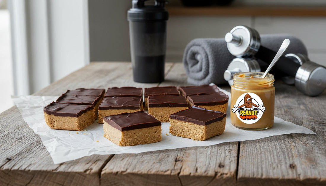 Chocolate Peanut Slice A High-Protein, No-Bake Recipe for Your Post-Workout Cravings