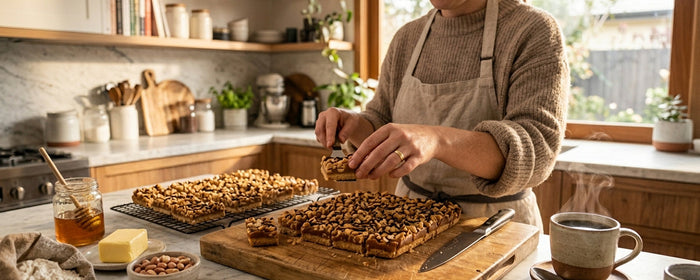 Peanut Slice: The Snack Your Coffee is Waiting For