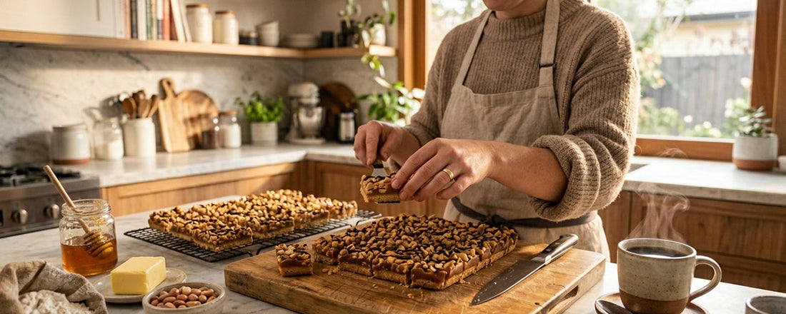 Peanut Slice: The Snack Your Coffee is Waiting For