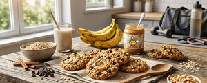 Pre-Gym Fuel: Low-GI Peanut Butter Banana Cookies