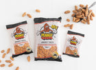 Angry Taco peanuts by The Peanut Van, pack and serving