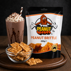 Peanut Brittle by The Peanut Van - pack and serving
