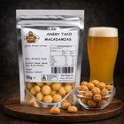 Macadamia - Angry Taco by The Peanut Van - pack and serving
