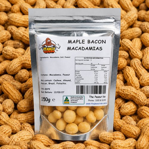 Macadamia - Maple Bacon by The Peanut Van