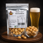 Macadamia - Roast Salt by The Peanut Van - pack and serving