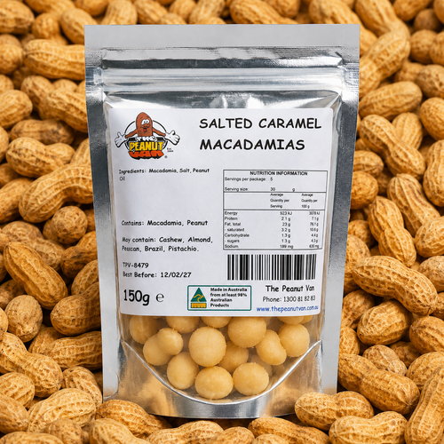 Macadamia - Salted Caramel by The Peanut Van
