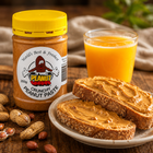 Crunchy Peanut Paste by The Peanut Van - spread on toast