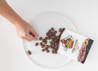 Chocolate Coated peanuts by The Peanut Van, nutrition information