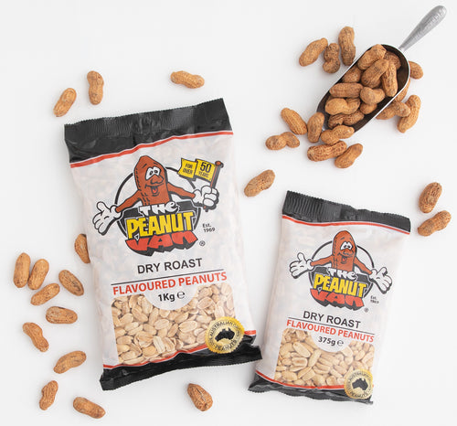 Dry Roast Unsalted peanuts by The Peanut Van