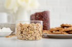 Dry Roast Unsalted peanuts by The Peanut Van, pack and serving