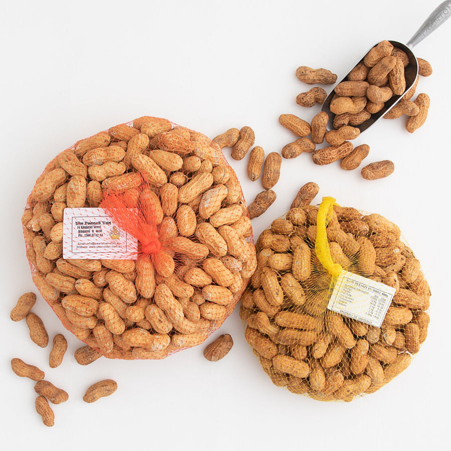 Raw In Shell peanuts by The Peanut Van